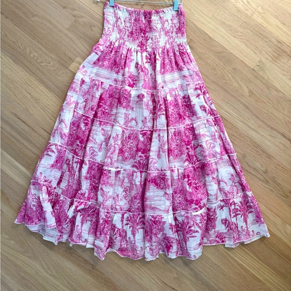 luisa positano Dresses & Skirts - Pink Floral Women's Skirt